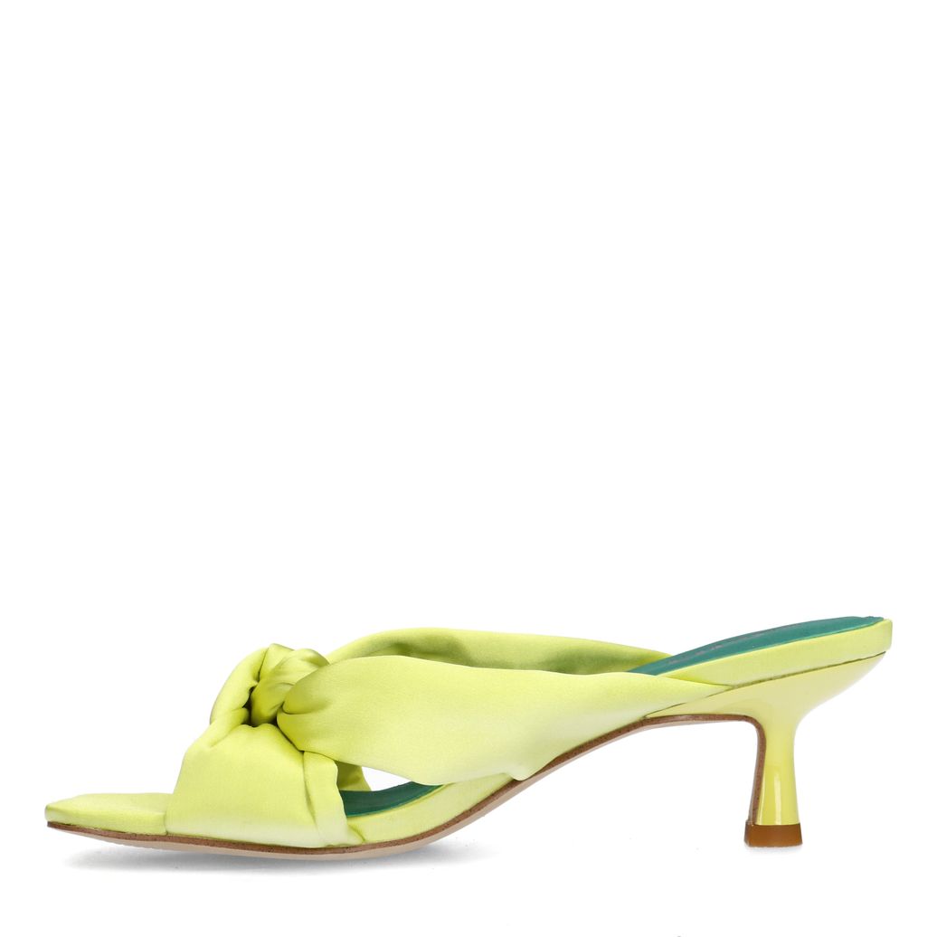 Mules avec nœud - jaune