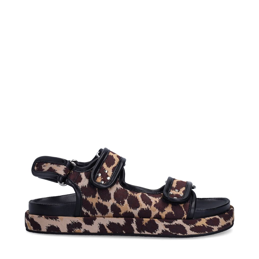 Sandales léopard