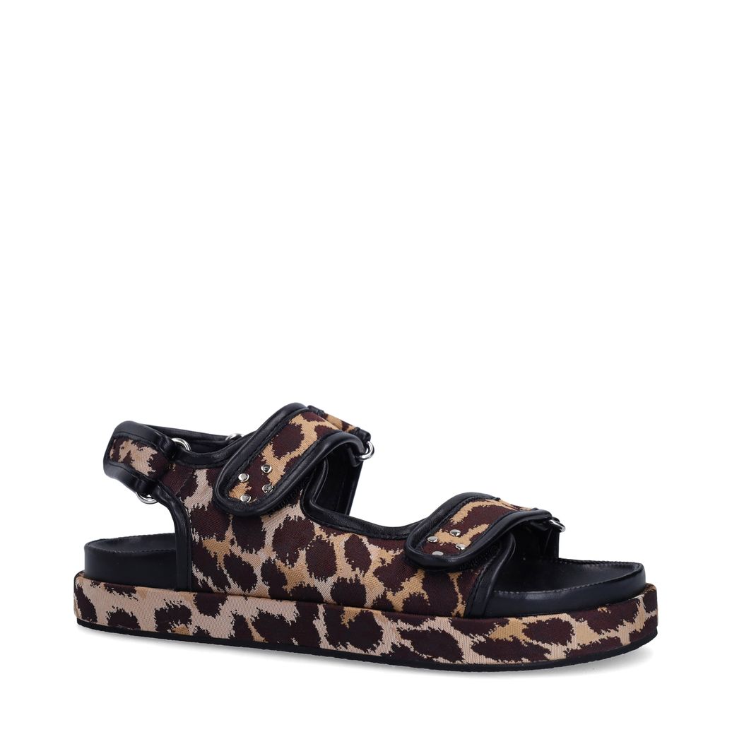 Leopard sandalen