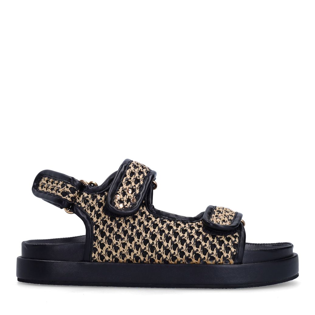 Sandales - noir/beige
