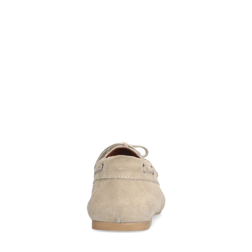 Chaussures bateau en daim - taupe
