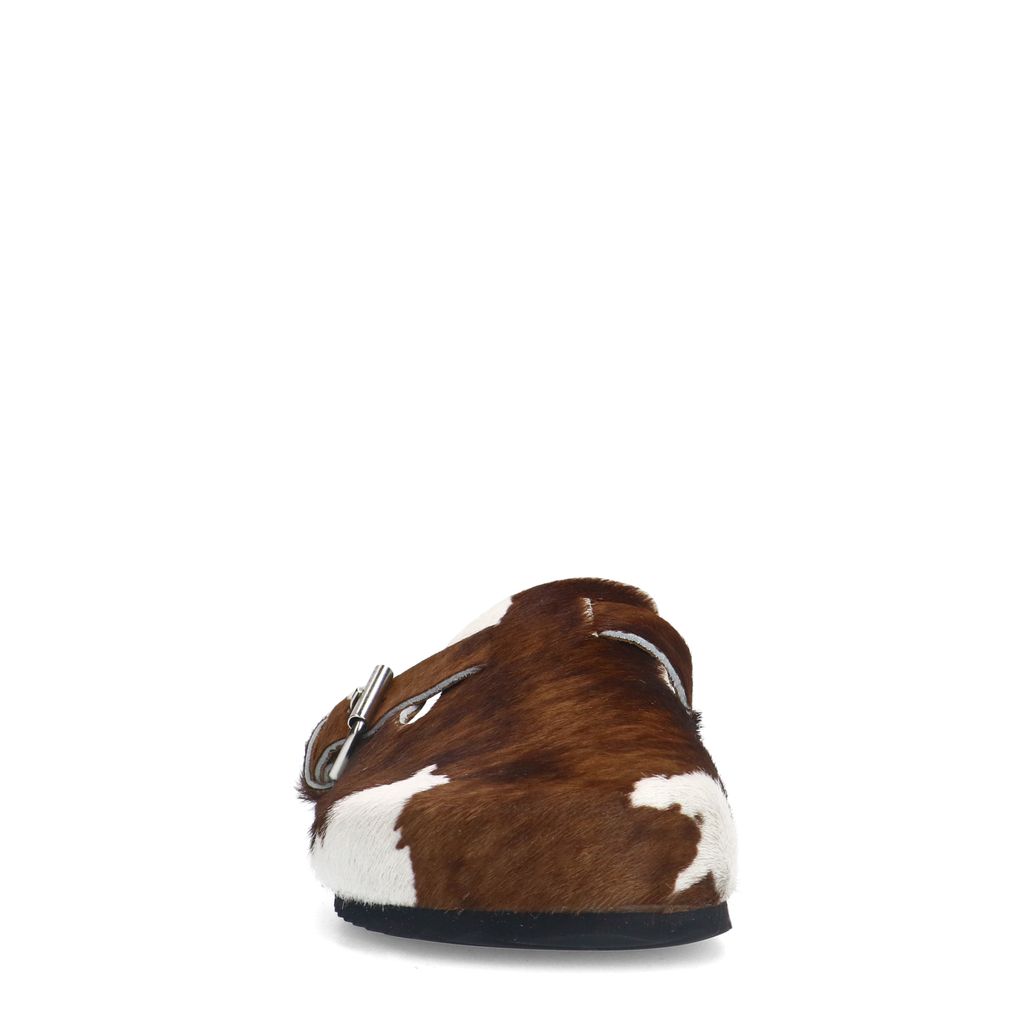 Cow clogs met gesp