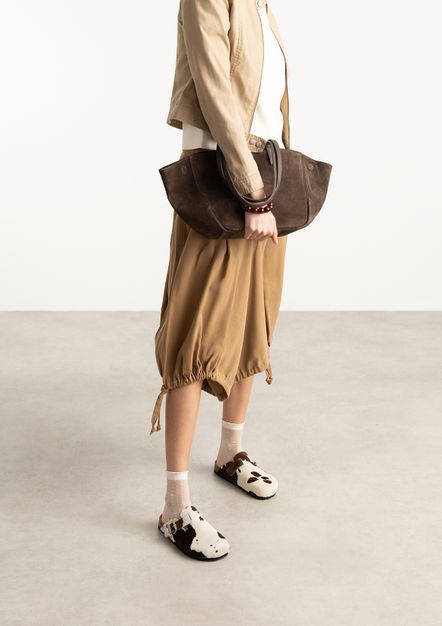 Cow Clogs mit Schnalle