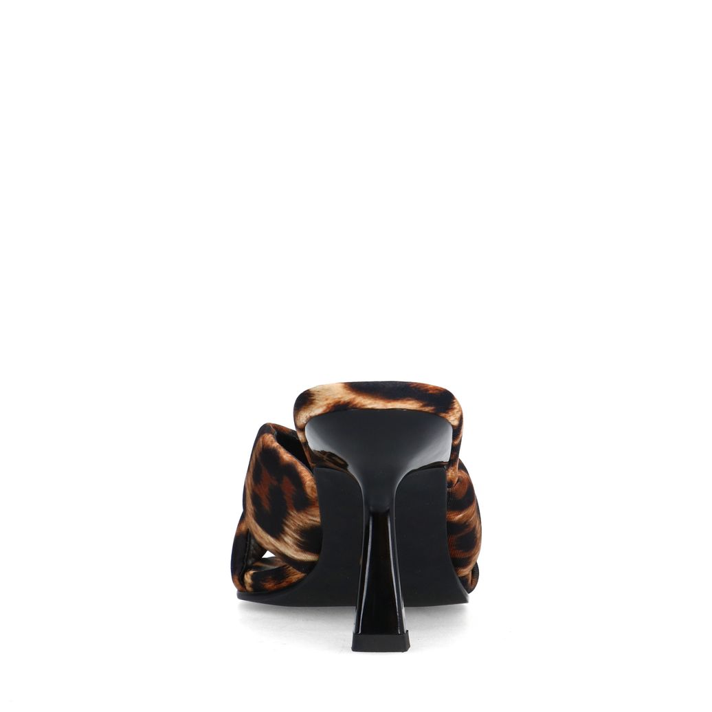 Leopard muiltjes met hak