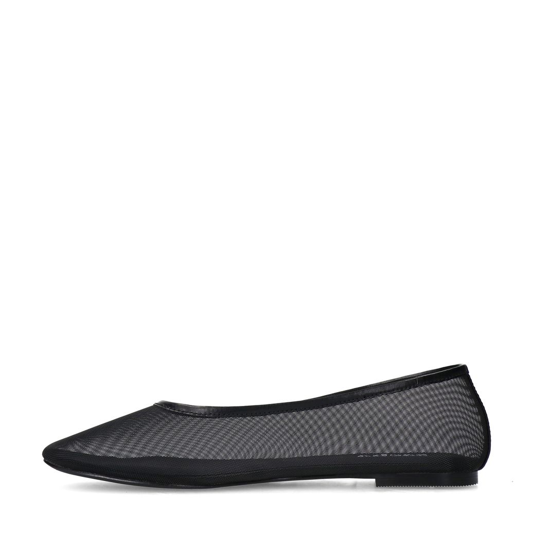 Ballerines en mesh - noir
