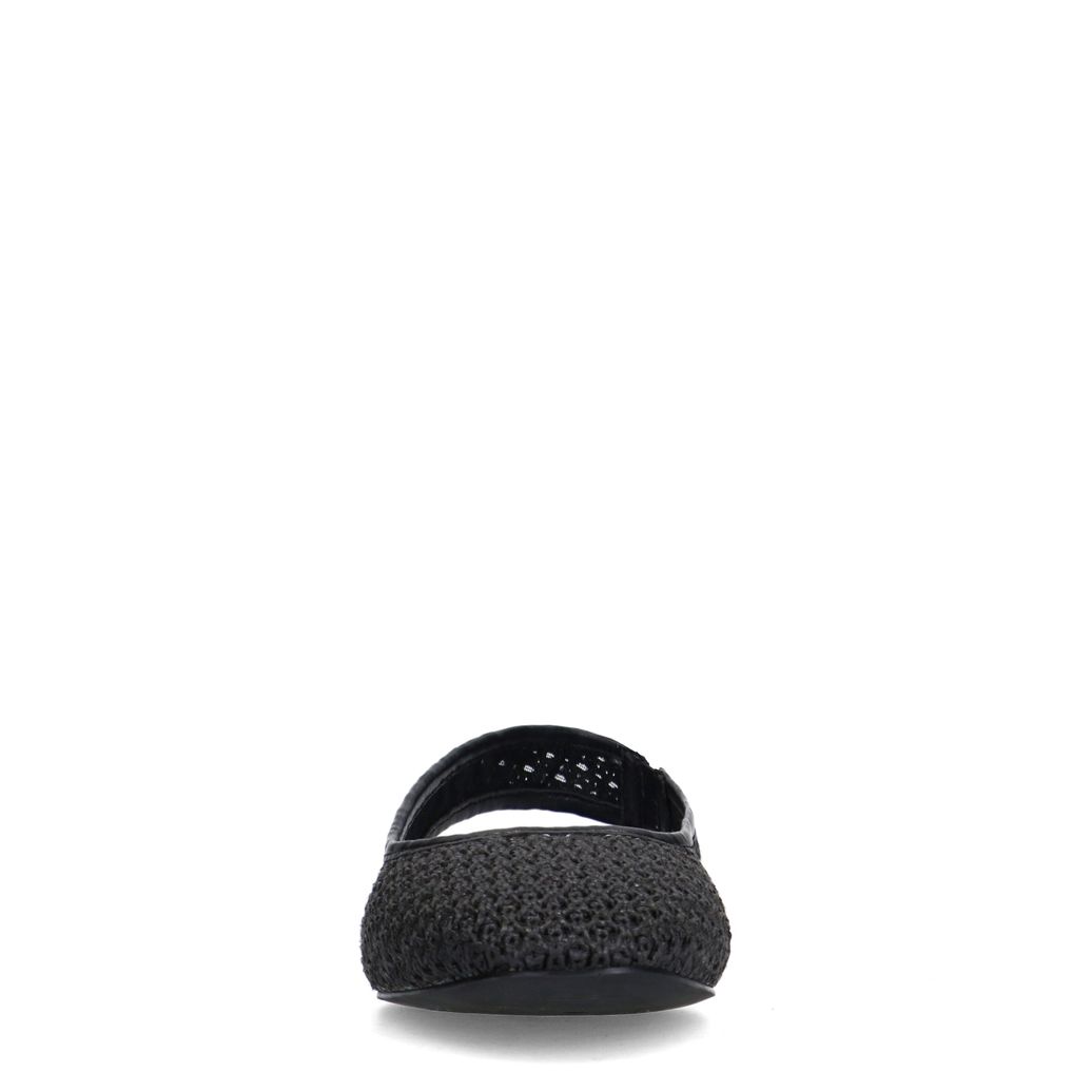 Slingbacks résille - noir