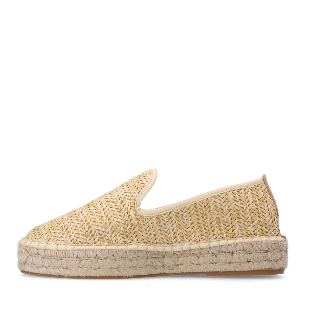 Espadrilles en raphia - beige
