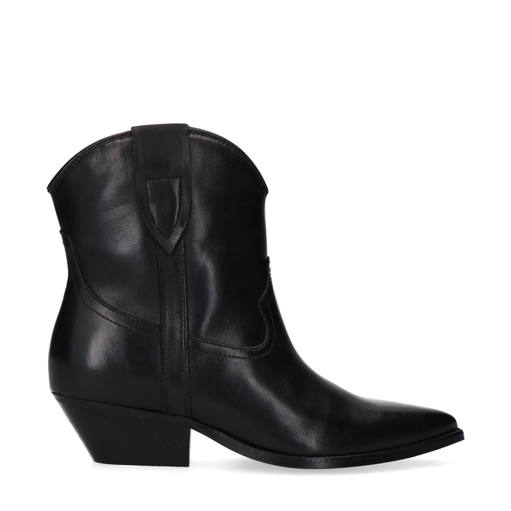 Santiags en cuir - noir