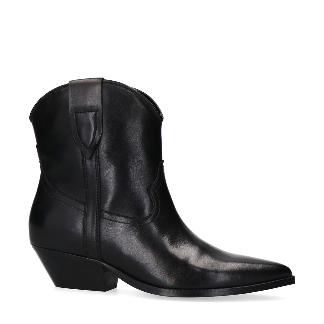 Santiags en cuir - noir