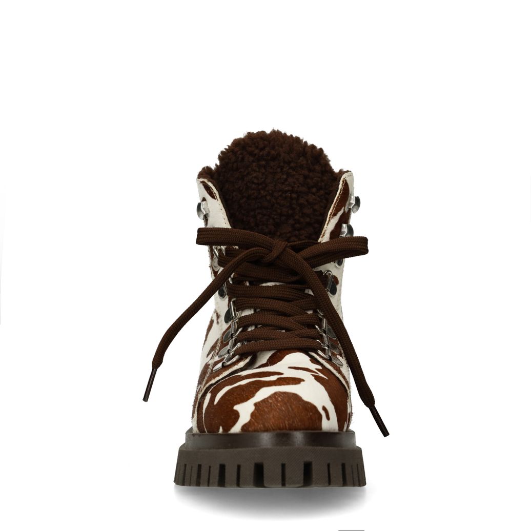 Cow print veterlaarsjes