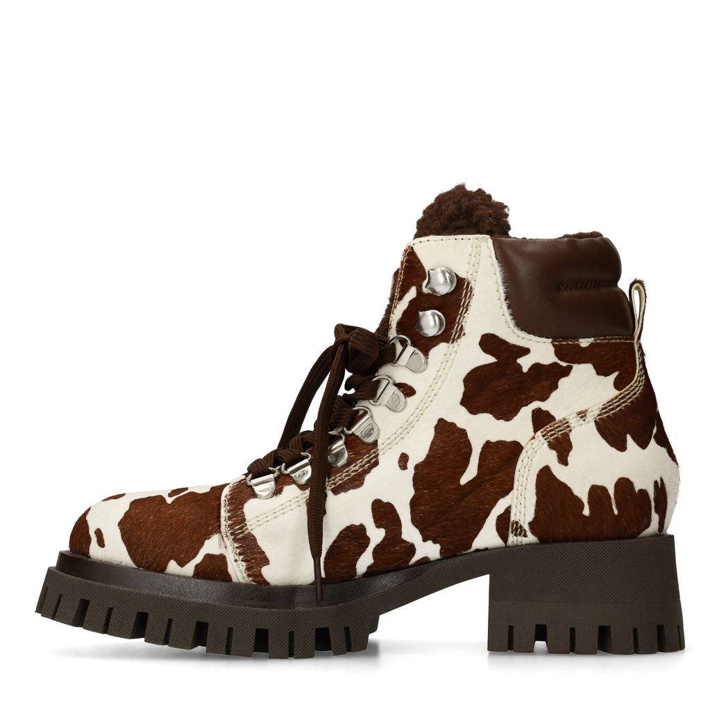 Cow print veterlaarsjes