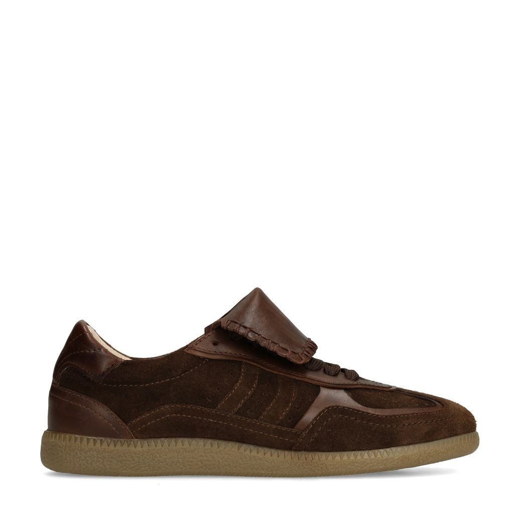 Baskets en daim - marron