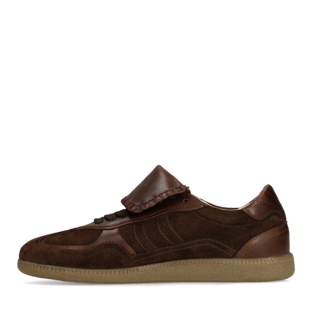 Baskets en daim - marron