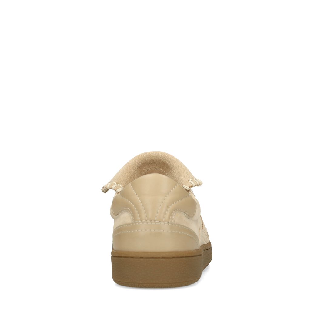 Beige suède sneakers