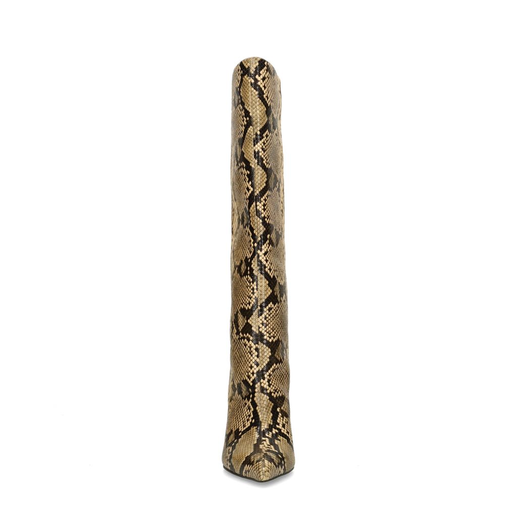 Snake hoge laarzen met hak