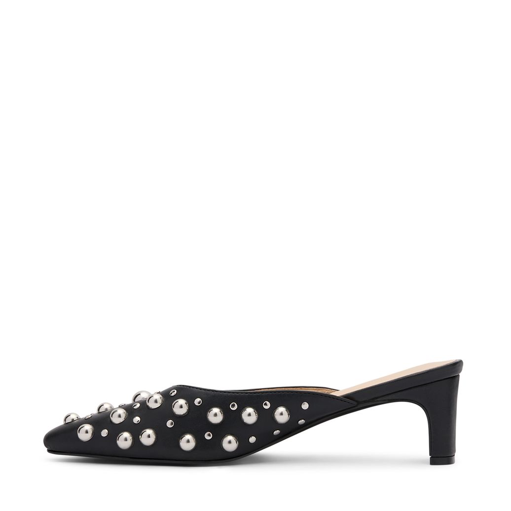 Mules avec clous - noir