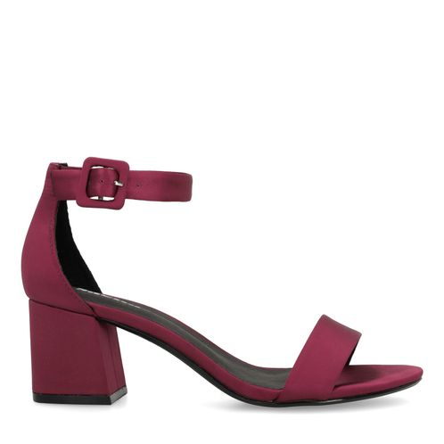 Roze sandalen met hak