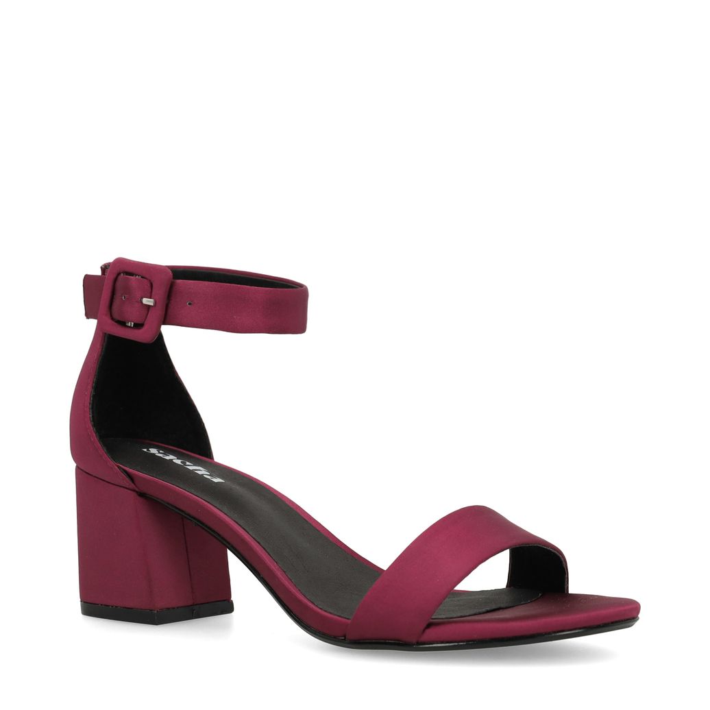 Sandales à talon - rose