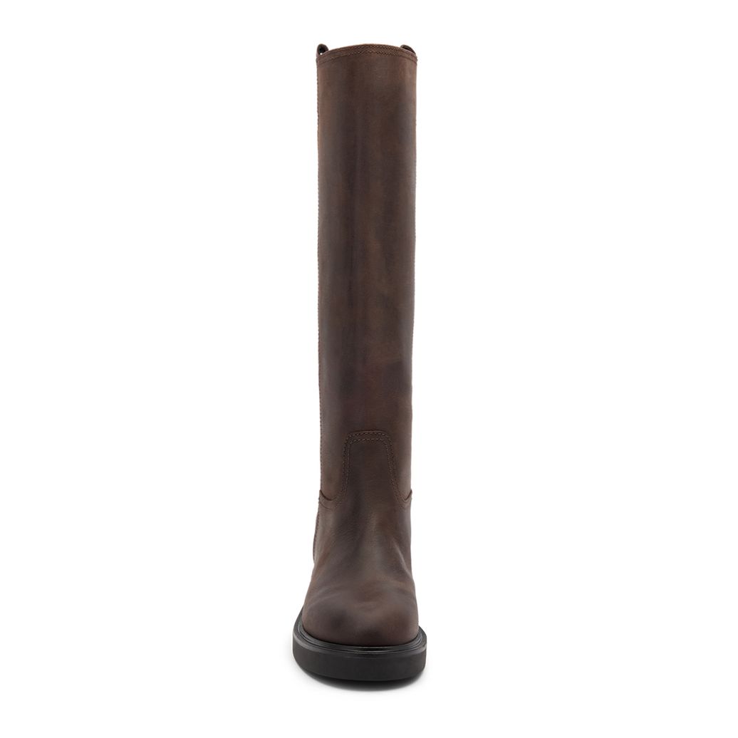 Braune Lederstiefel