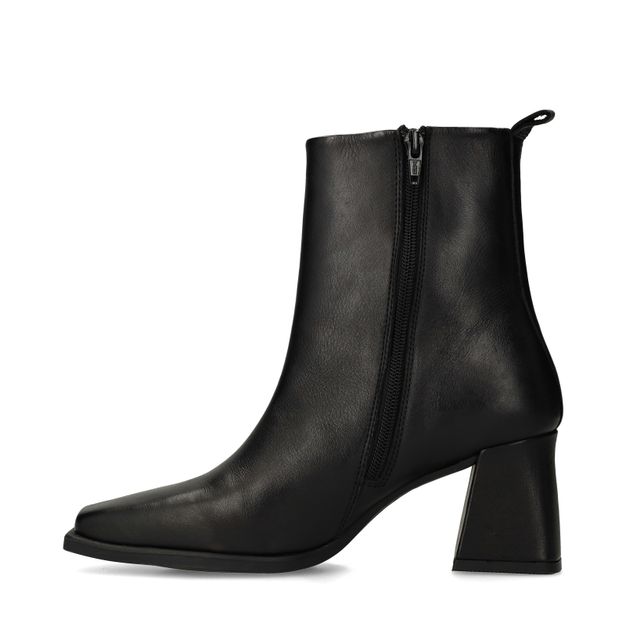 Bottines à talon cubain - noir