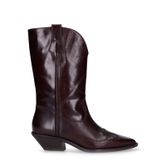 Santiags en cuir - rouge