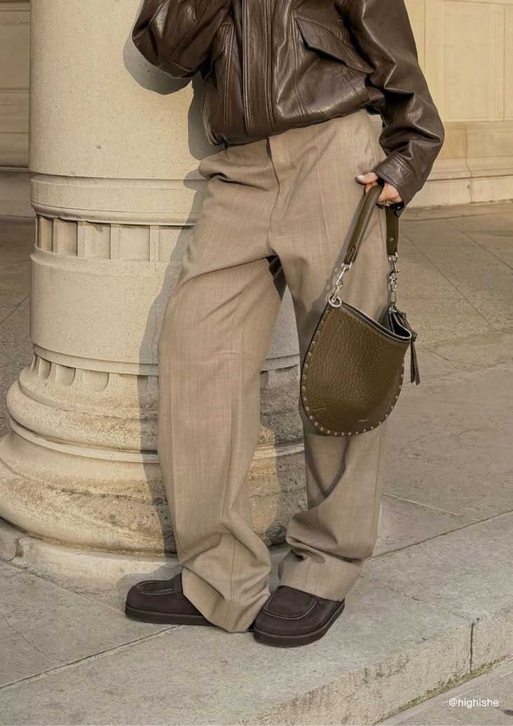 Mocassins en daim - marron foncé