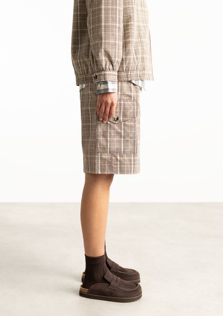 Donkerbruine suède instappers