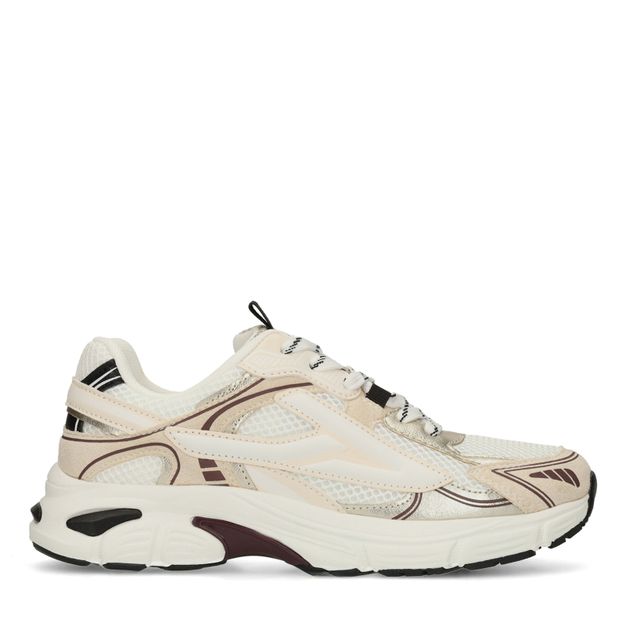 Baskets avec détails - blanc