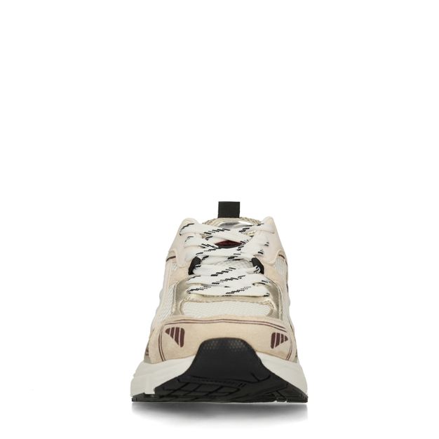 Baskets avec détails - blanc