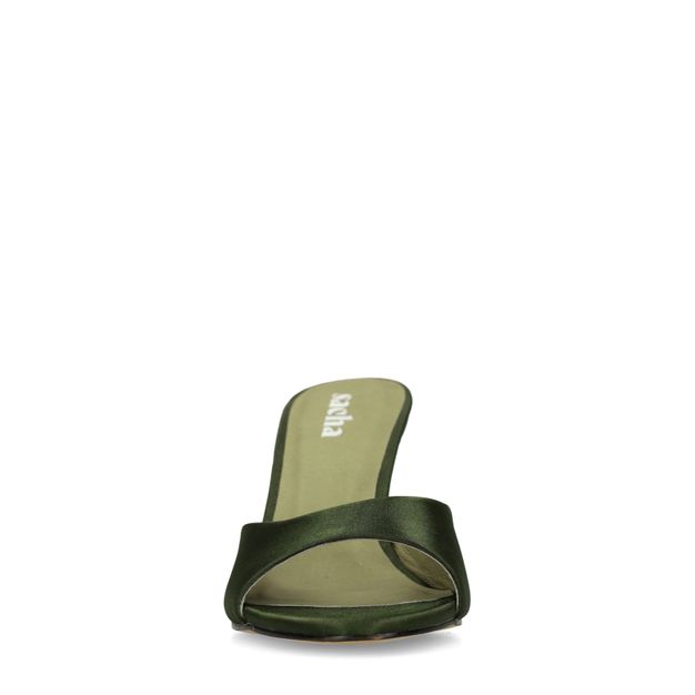 Mules à talon - vert