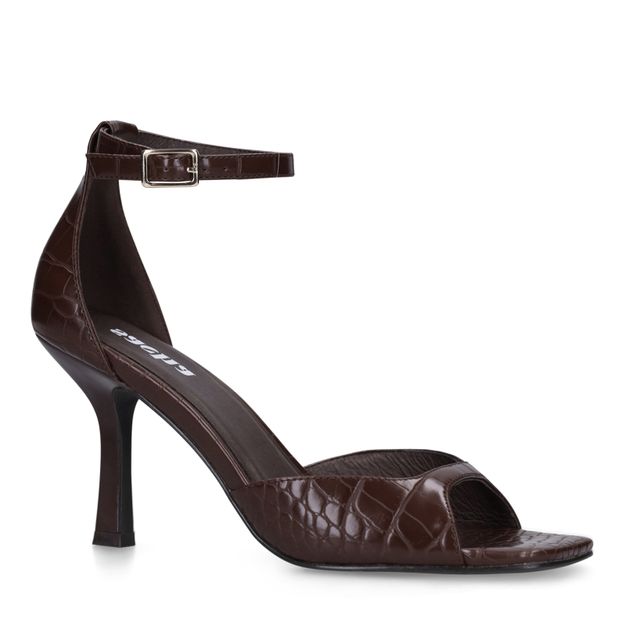Sandales à talon - marron