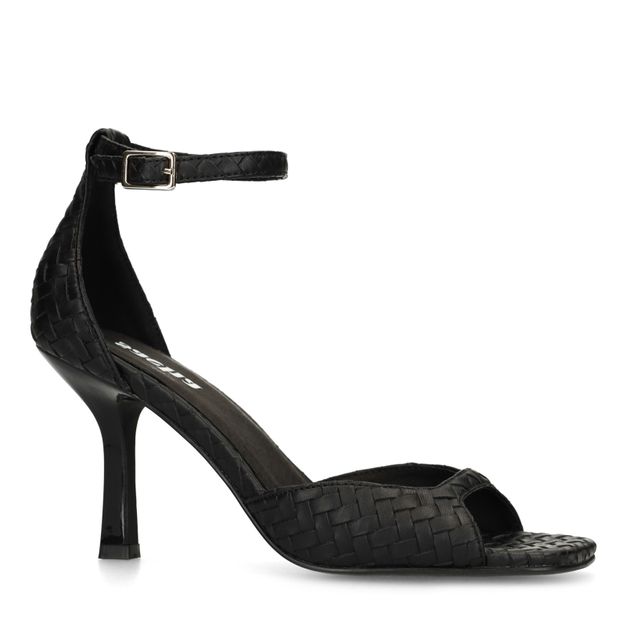 Sandales à talon - noir