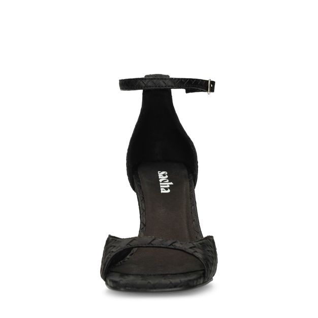 Sandales à talon - noir