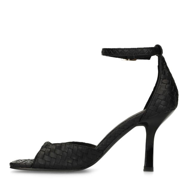 Sandales à talon - noir