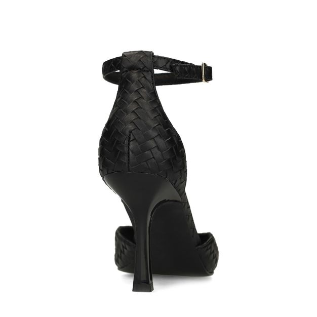 Sandales à talon - noir