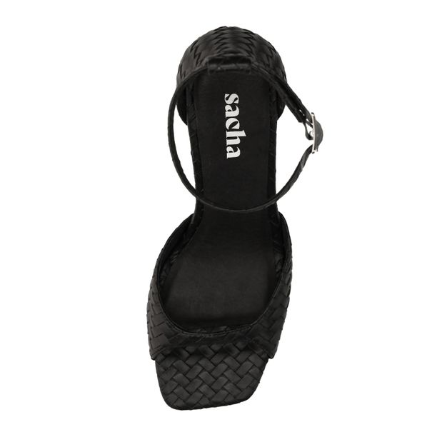 Sandales à talon - noir