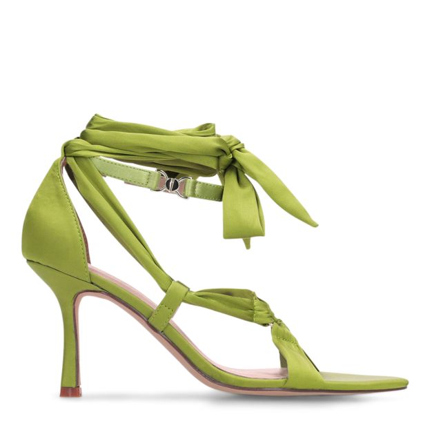 Sandales à talon - vert