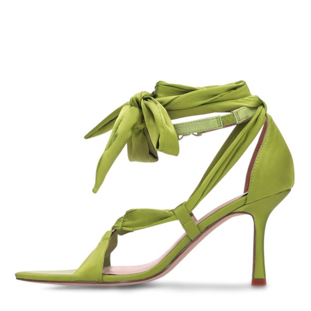 Sandales à talon - vert