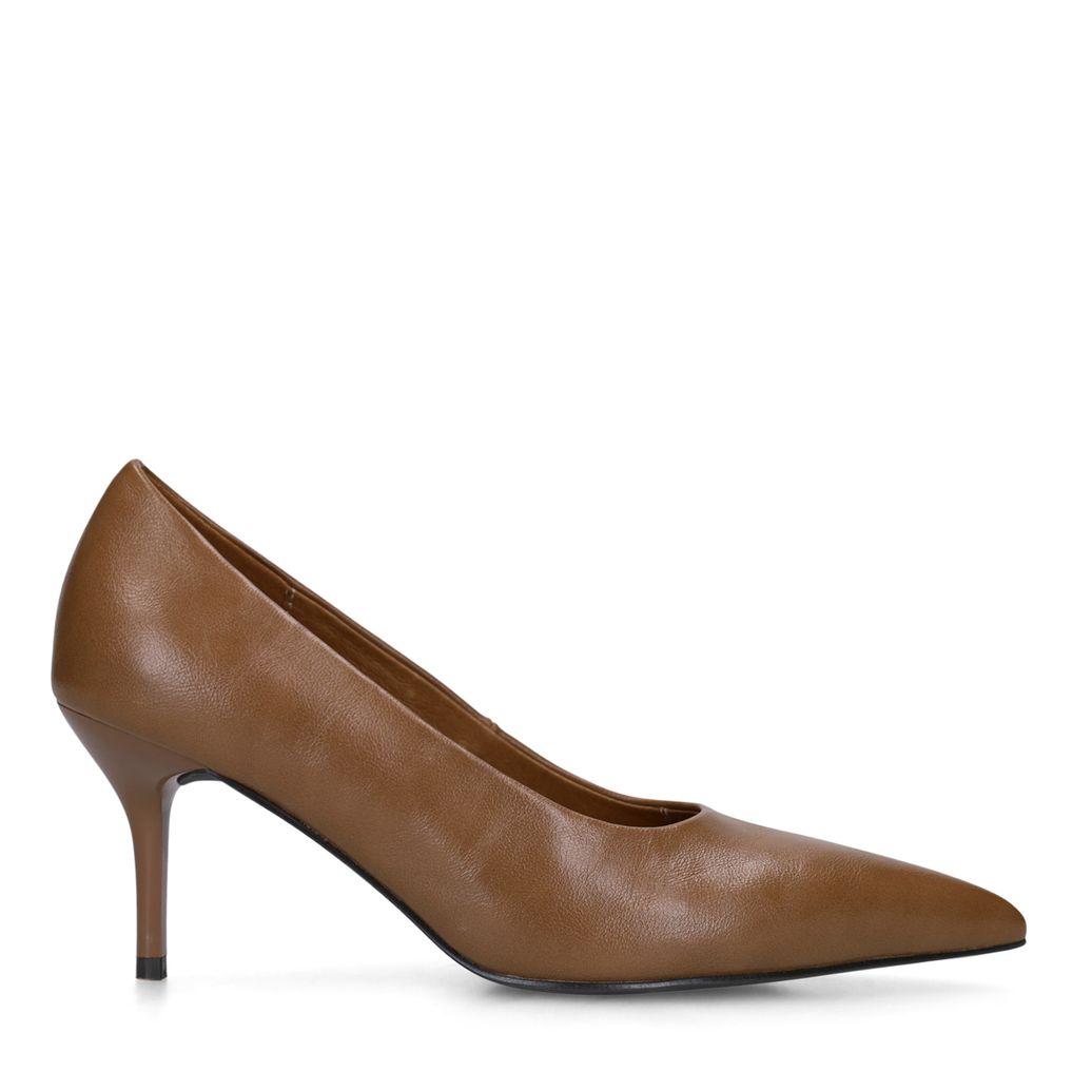 Braune Pumps