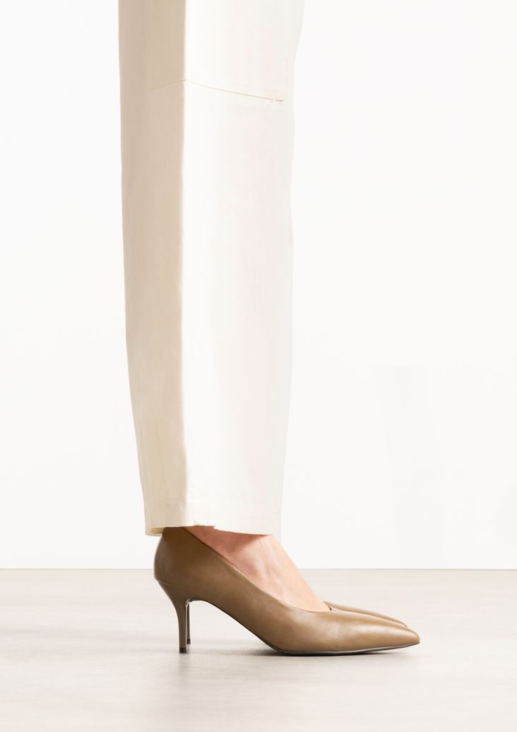 Braune Pumps