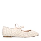 Ballerines tressées - blanc