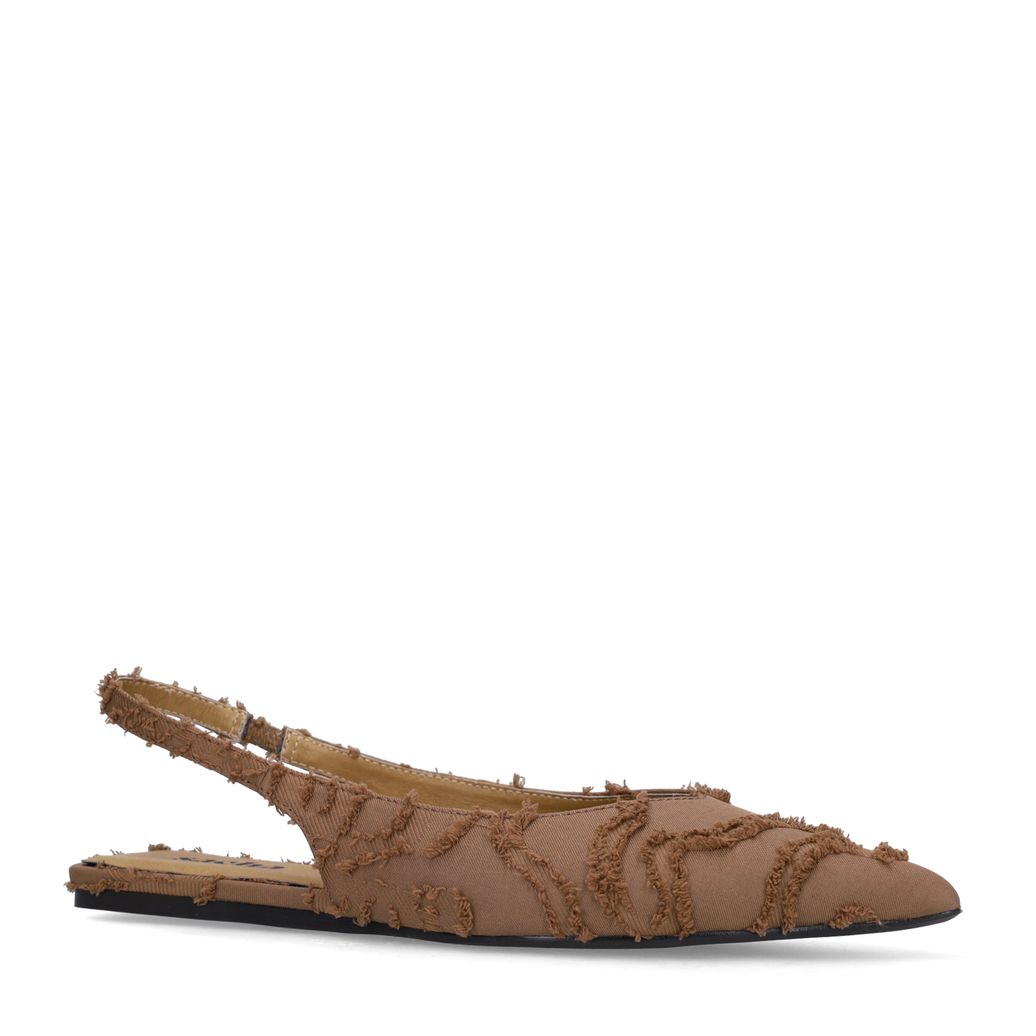 Chaussures slingback - marron