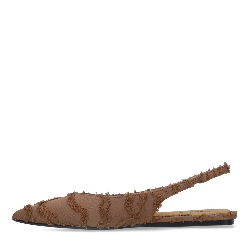 Chaussures slingback - marron