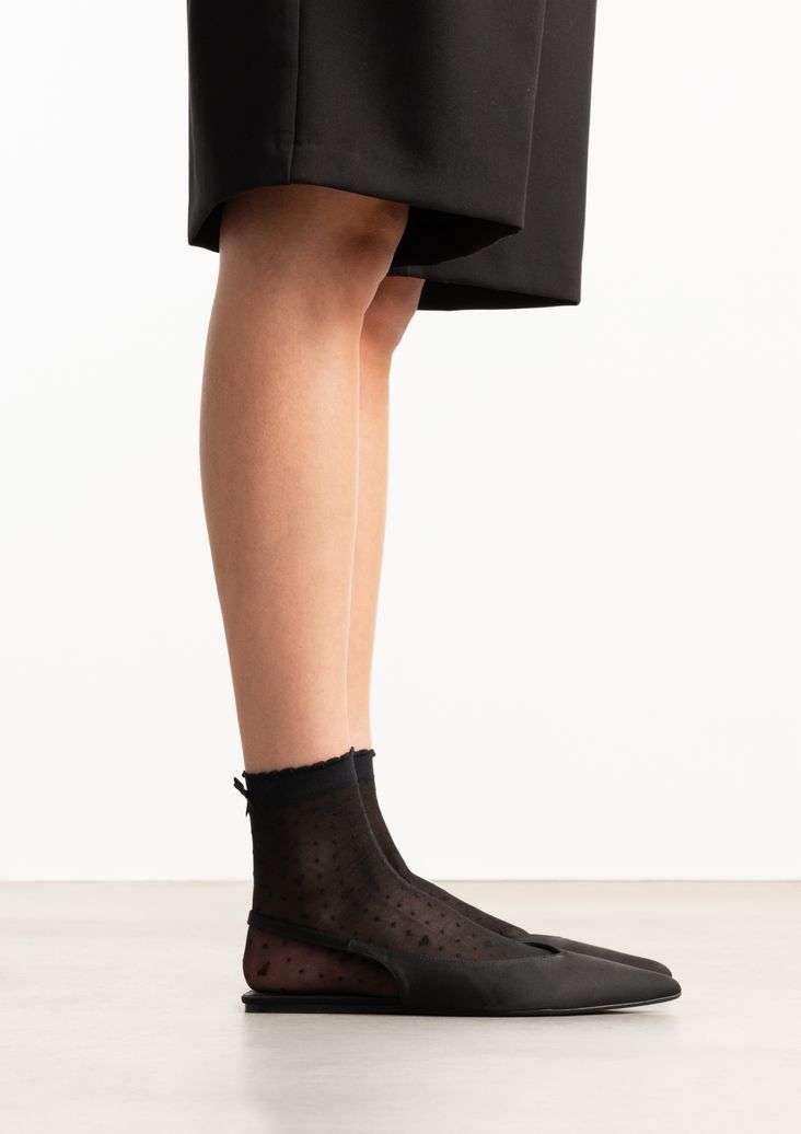 Chaussures slingbacks - noir