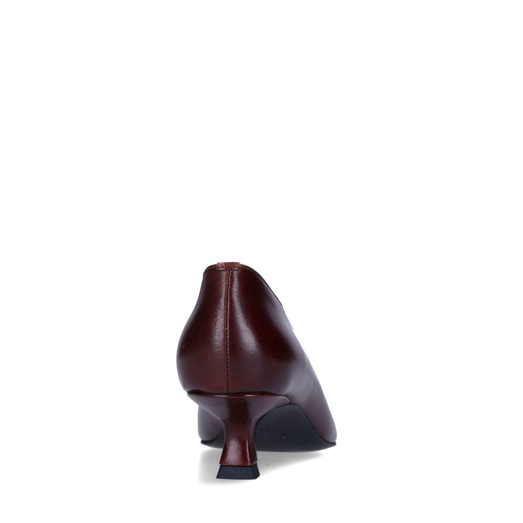 Escarpins en cuir - rouge