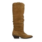 Santiags en daim - marron