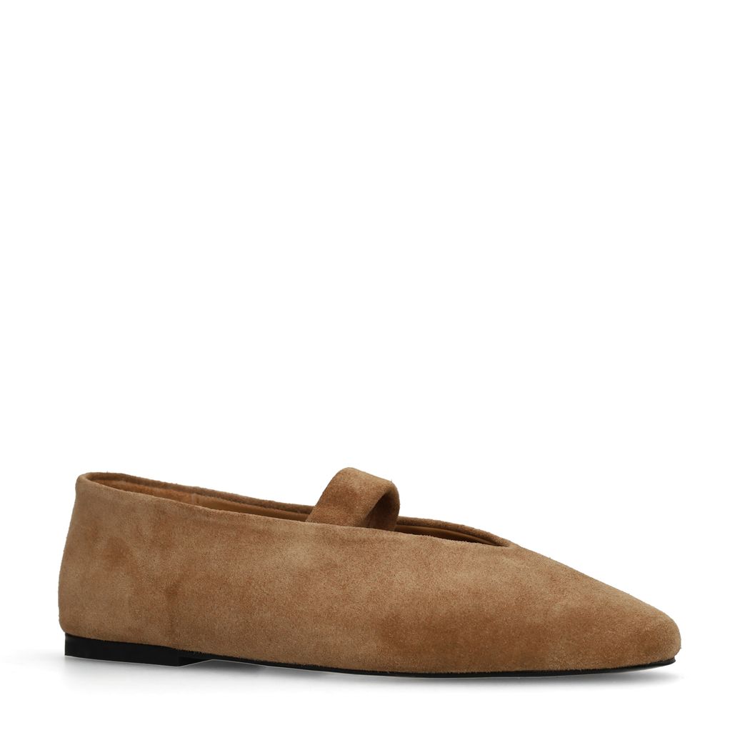 Ballerines en daim - taupe