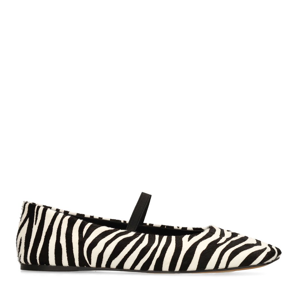 Ballerinas mit Zebramuster
