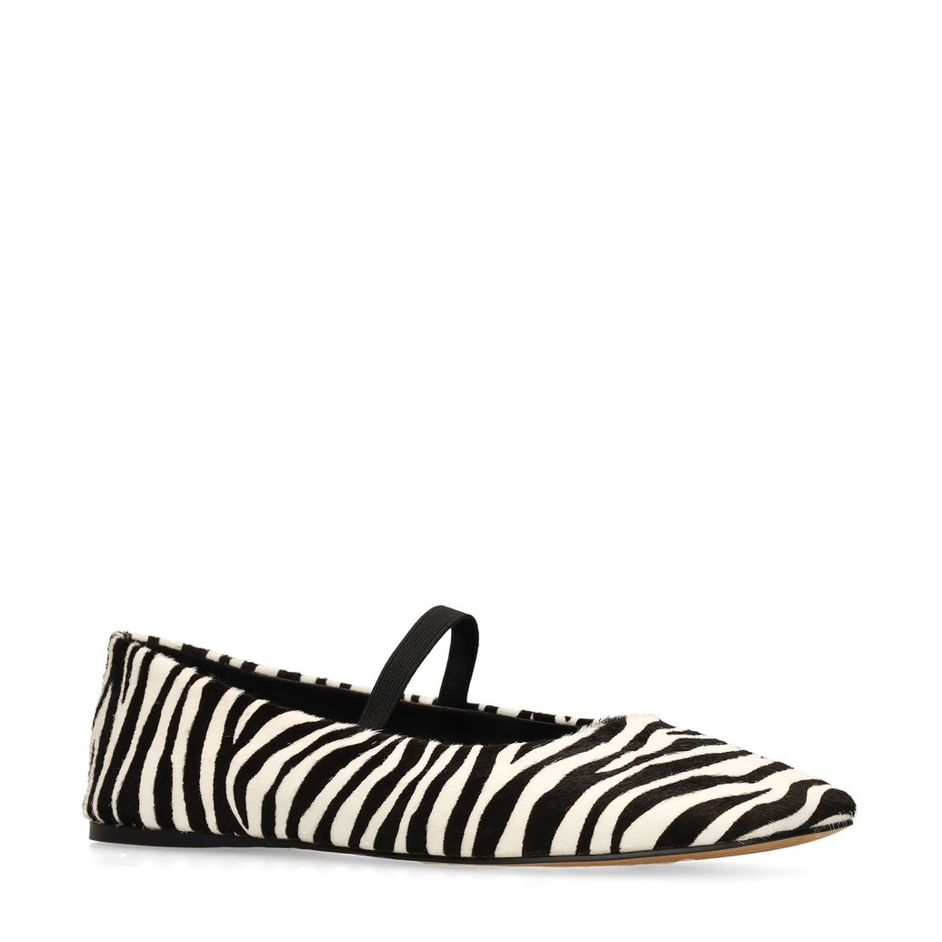 Ballerinas mit Zebramuster