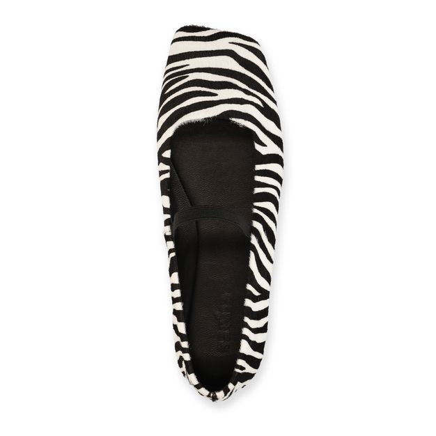 Ballerinas mit Zebramuster